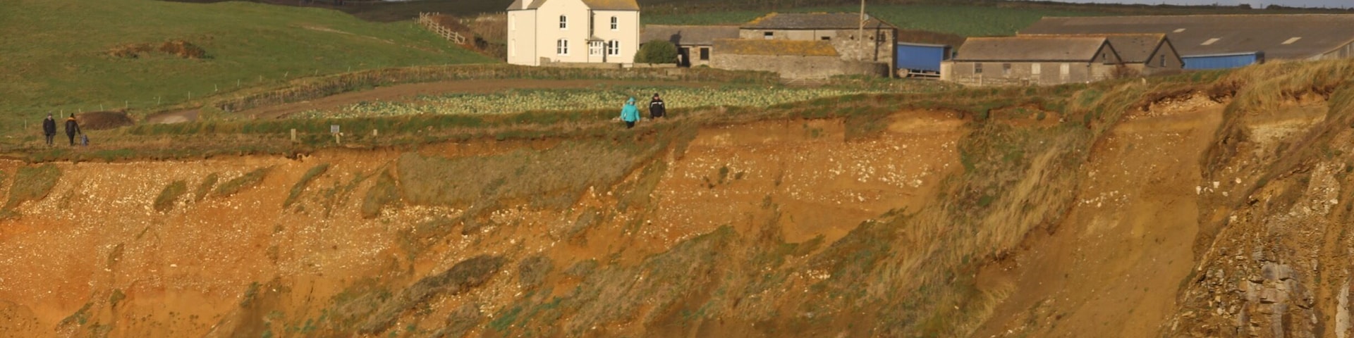 This lonely farm house is quite common along this coastline. Some offer holiday accommodation
