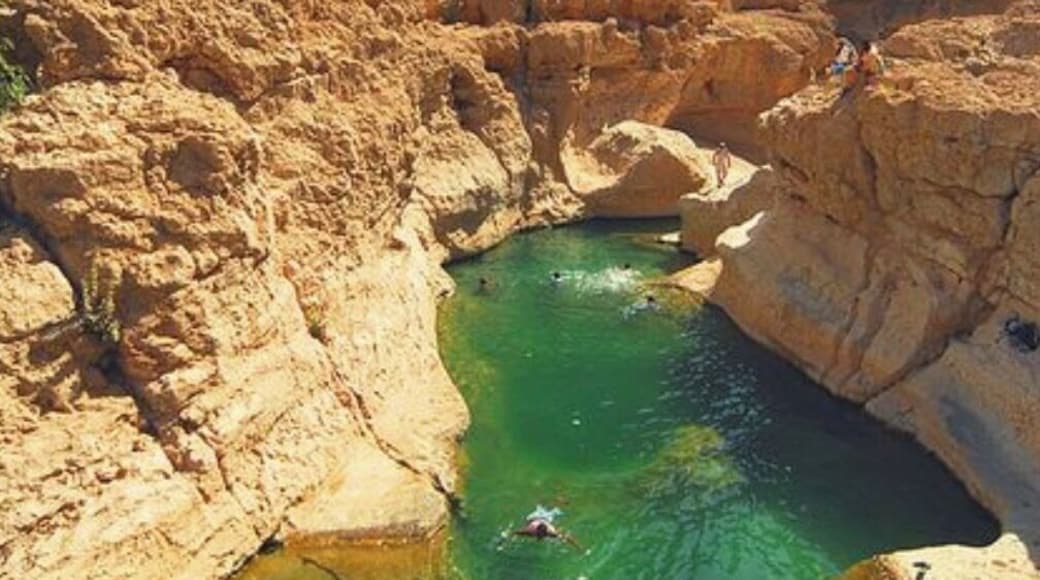 Wadi Ash Shab, is one of the most spectacular wadis in Oman.