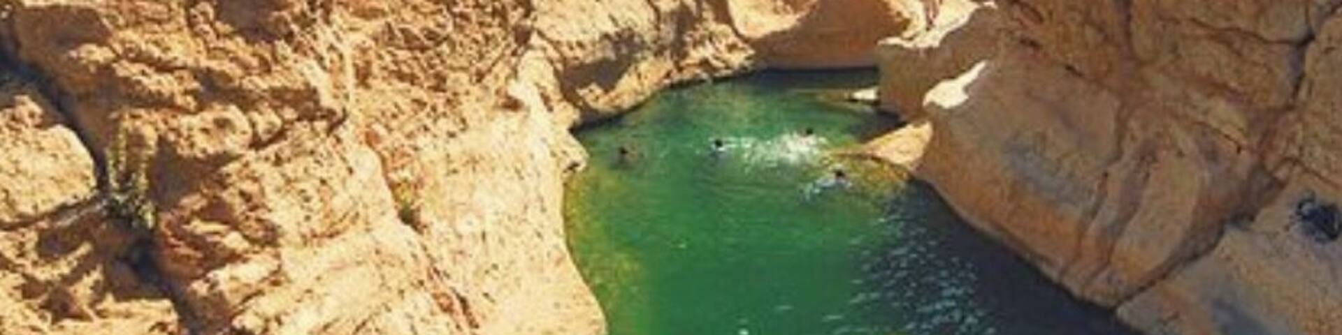 Wadi Ash Shab, is one of the most spectacular wadis in Oman.