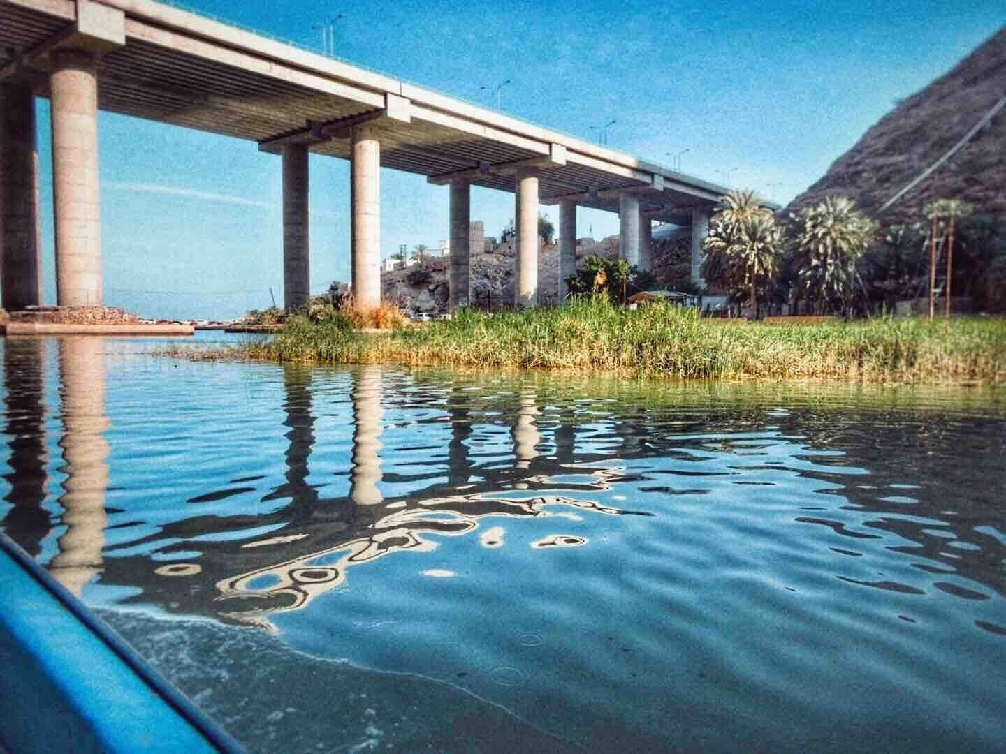 The entrance at wadi Shab...stunning natural resort