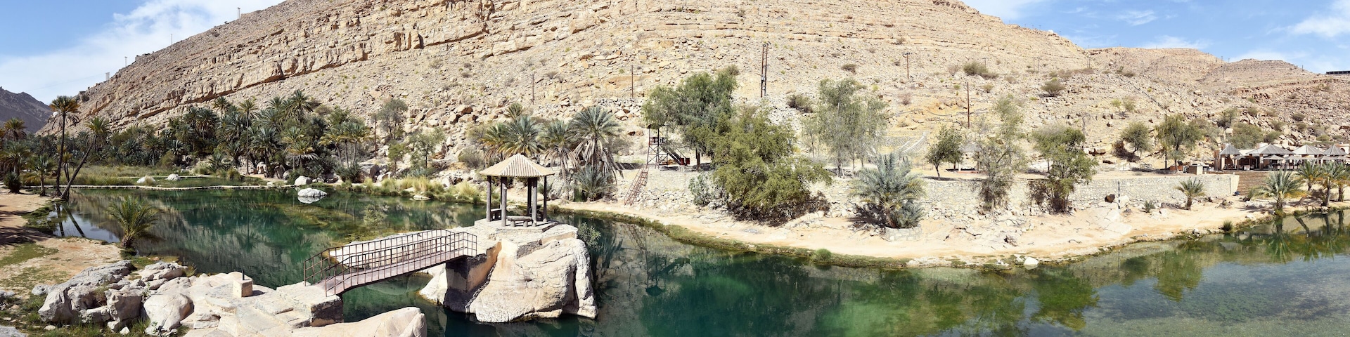 Sultanate of Oman, Wadi Bani Khalid, Oasis