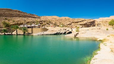 Sultanat Oman, Sharqiya Region, Muqal, Wadi Bani Khalid, Süsswassersee