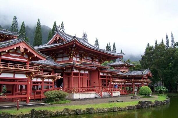 Place of such peace hidden in the valley on the island of Oahu. 