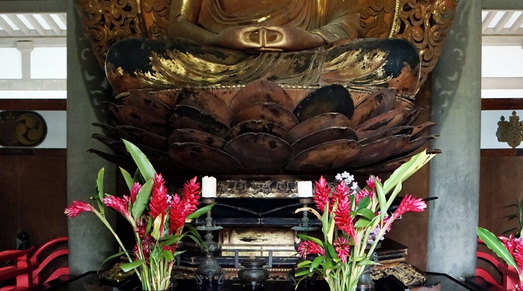The Amida Golden Buddha @ Byodo-in Temple, O’ahu, Hawaii, USA (Sep 2016).