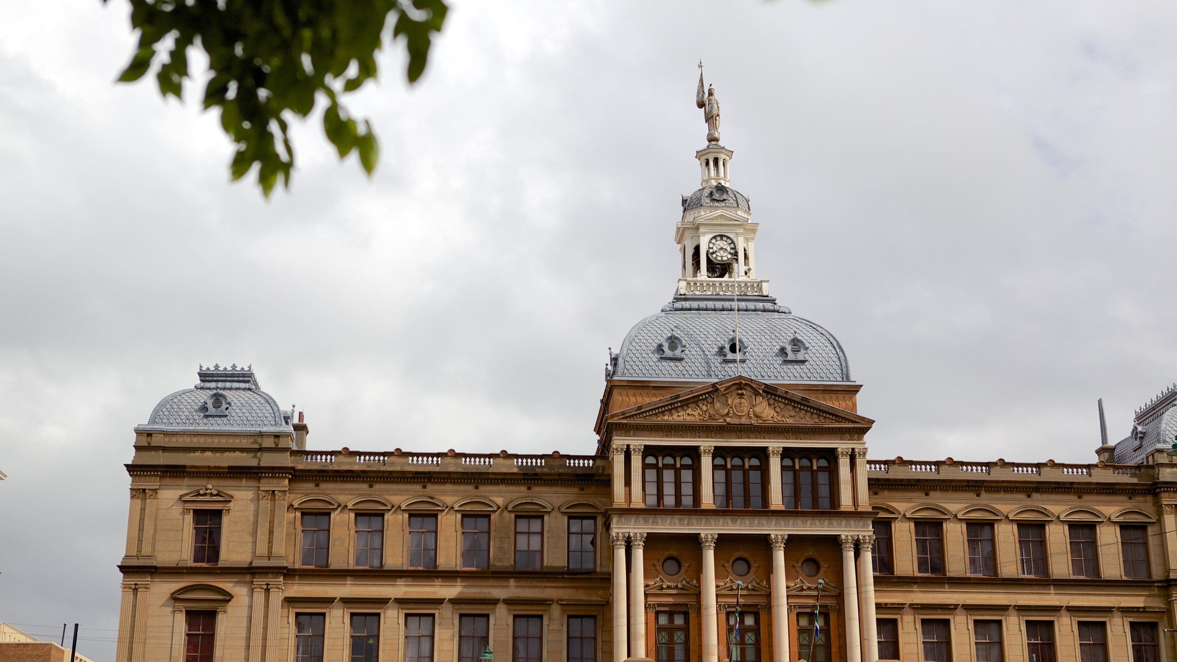 Pretoria Central Business District showing heritage architecture