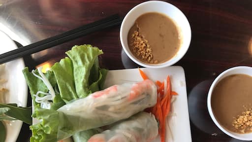 Rose Pho Spring Rolls. Normandy Park. Western Washington!