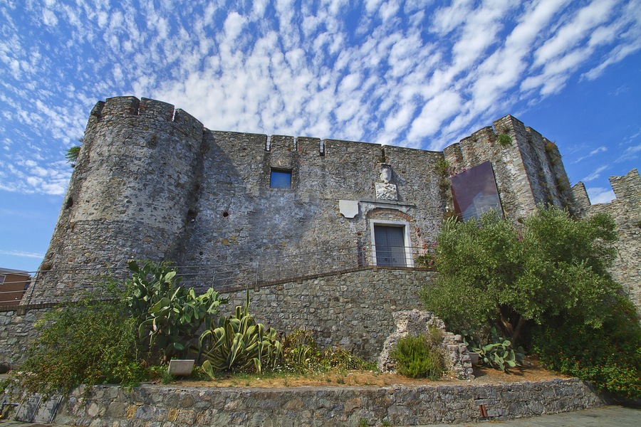 la spezia castello san giorgio liguria italia europa italy europe