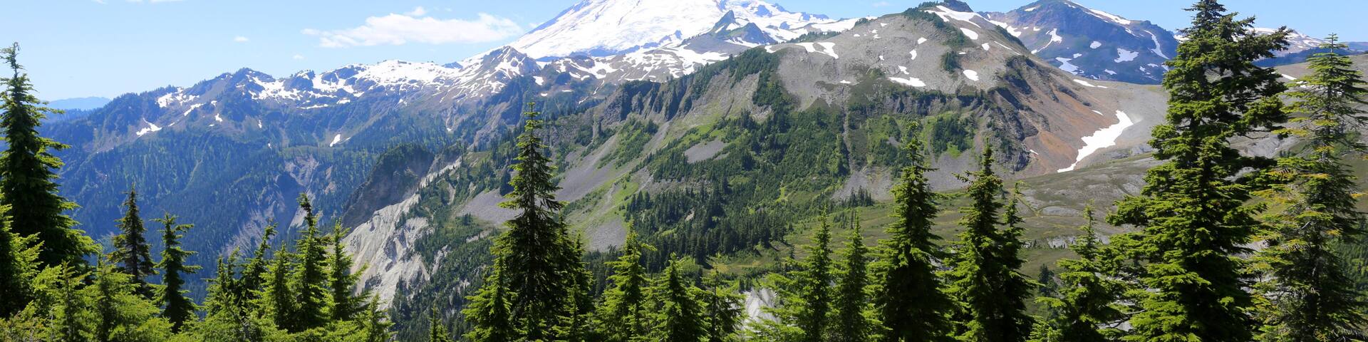 Mt. Baker at Artist Point - Panorama
