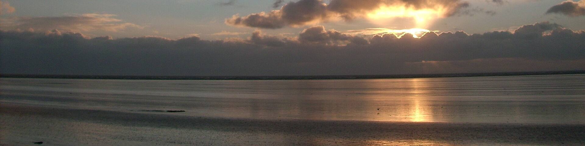 Sunrise over Morecambe Bay
