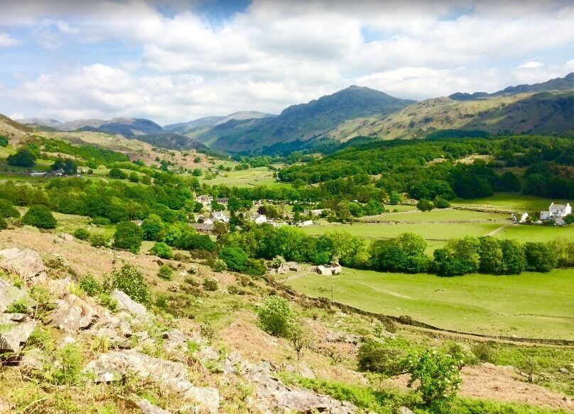 Lookout up Eskdale towards Boot