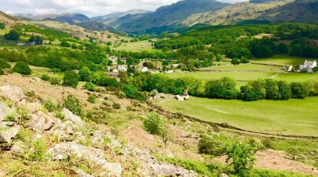 Lookout up Eskdale towards Boot