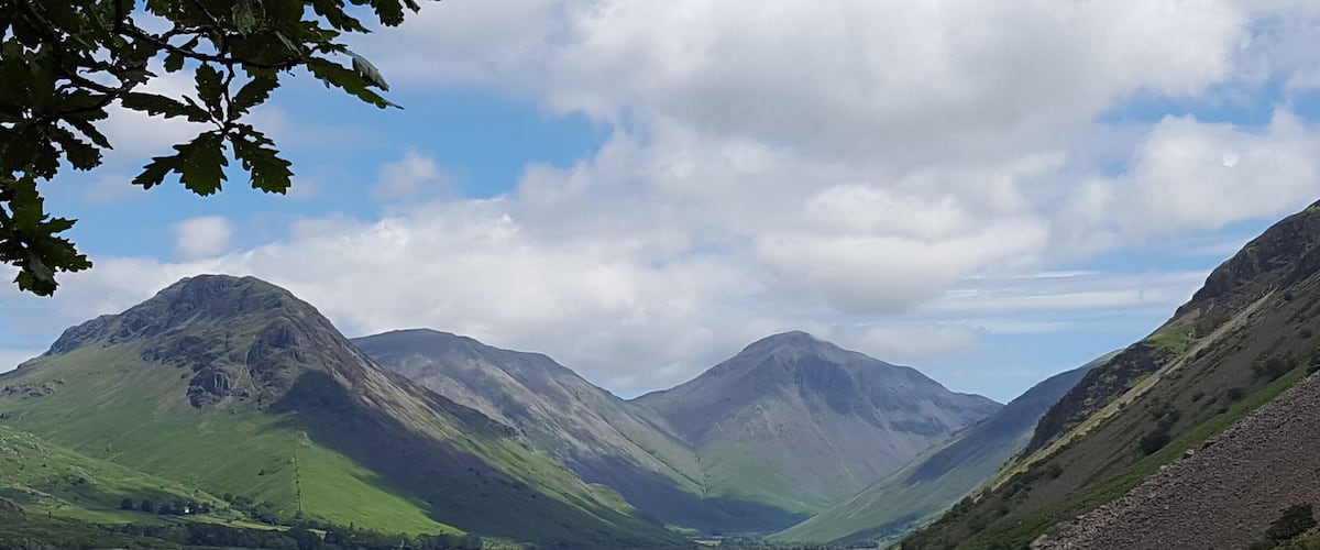 It's a view which never disappoints - Wasdale Head in the #lakedistrict.