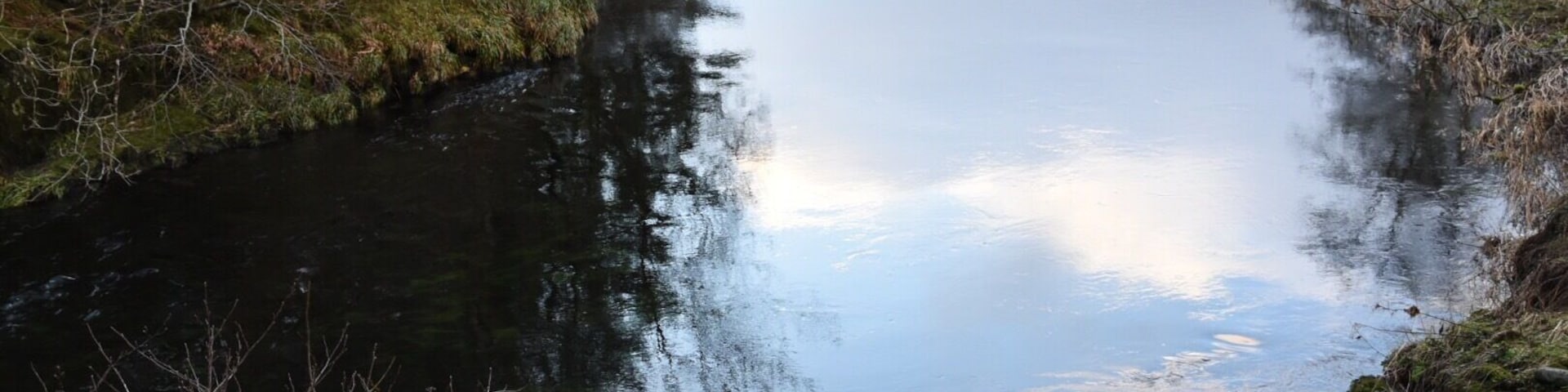A flat walk on New Year’s Day after walking over Loughrigg Fell, this time on the way to the pub 😊 #reflections #riverbrathay #lakedistrict