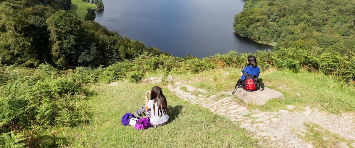 Overlooking Lake Grasmere