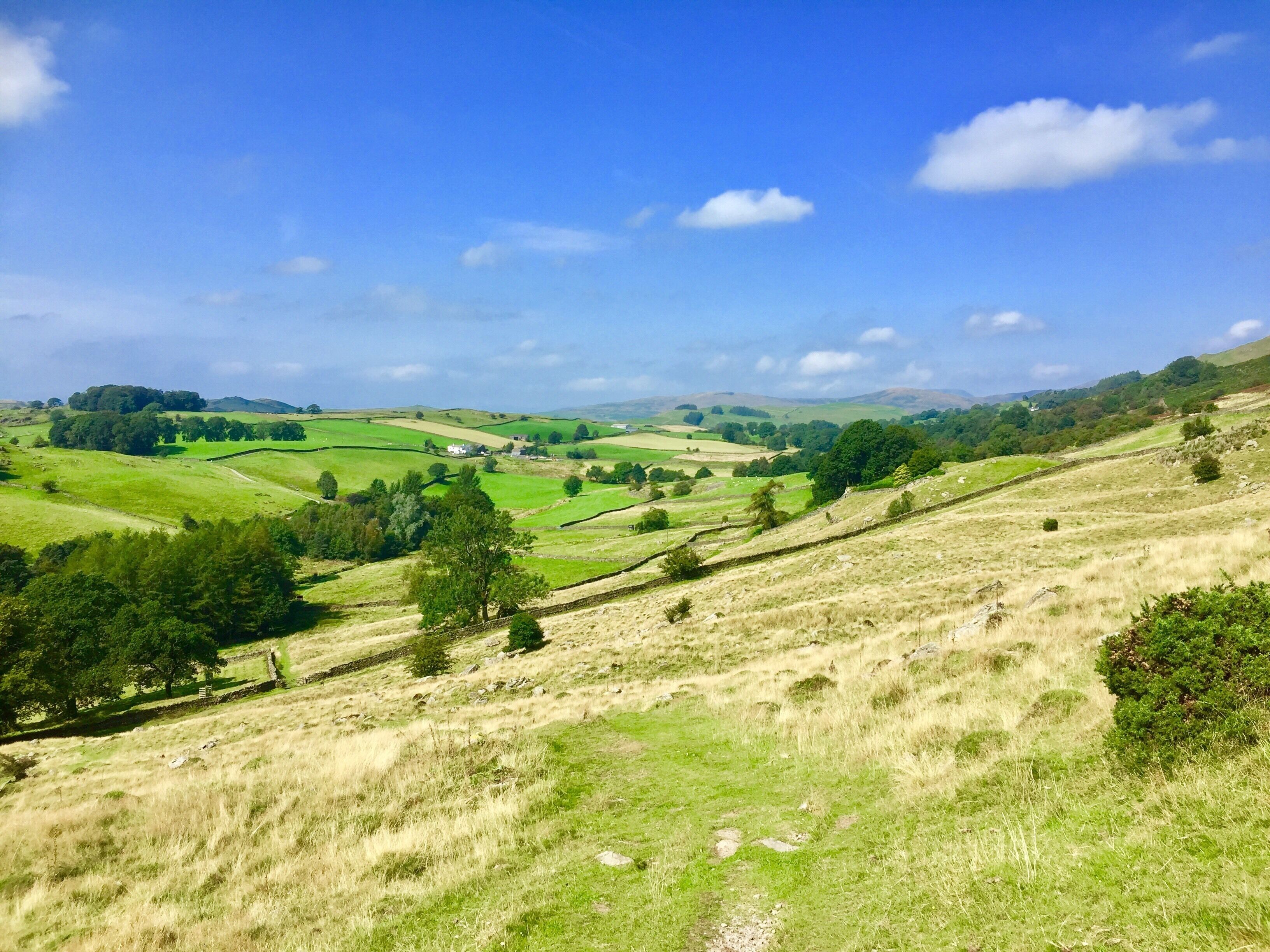 Lovely area for walking, running and biking without the bustle of the Lake District honeypots