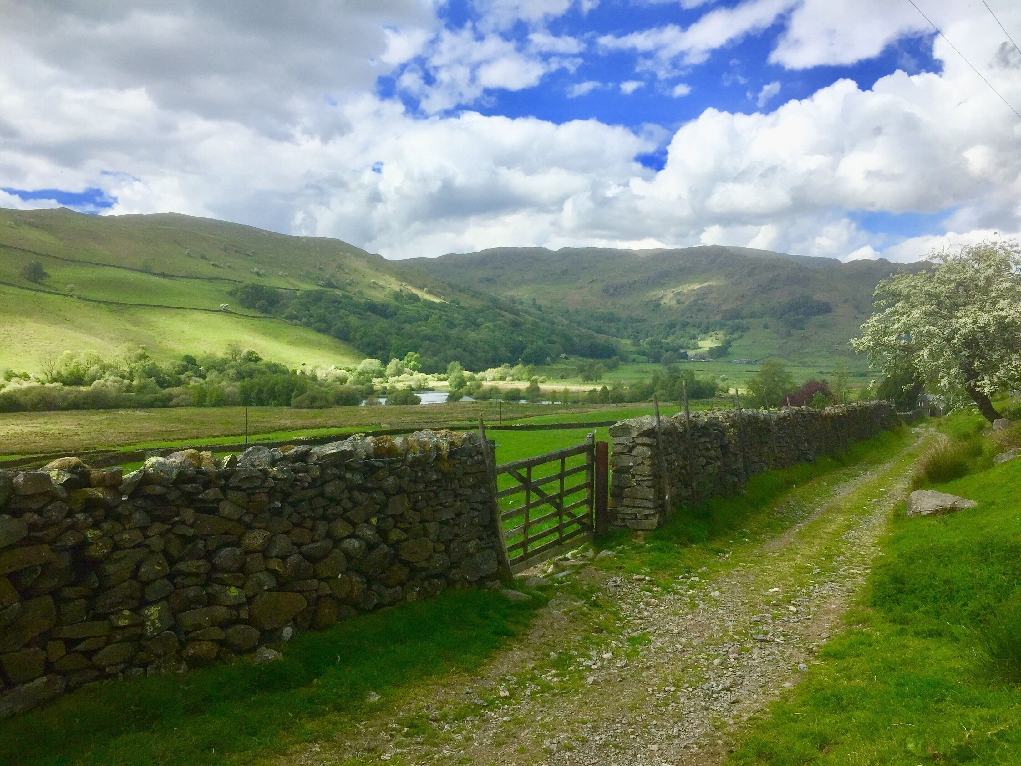 Leaving Kentmere towards Staveley