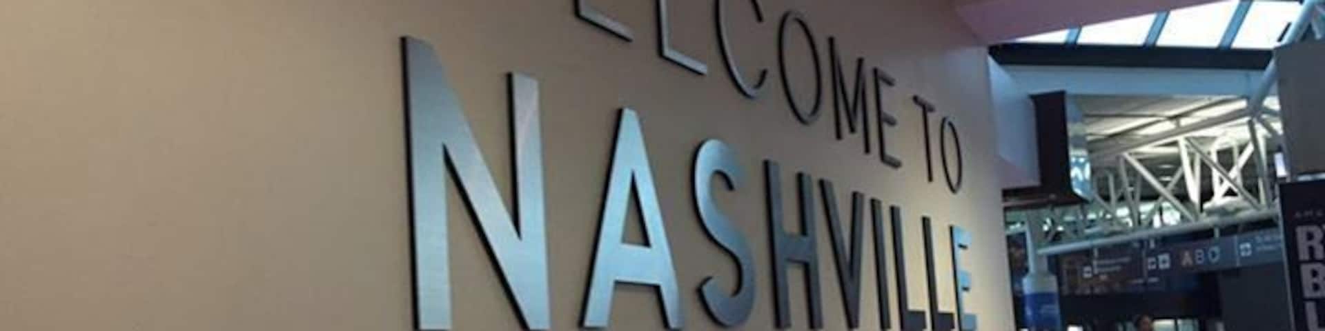 Welcome to Nashville, Tennessee!
#sign #airport
