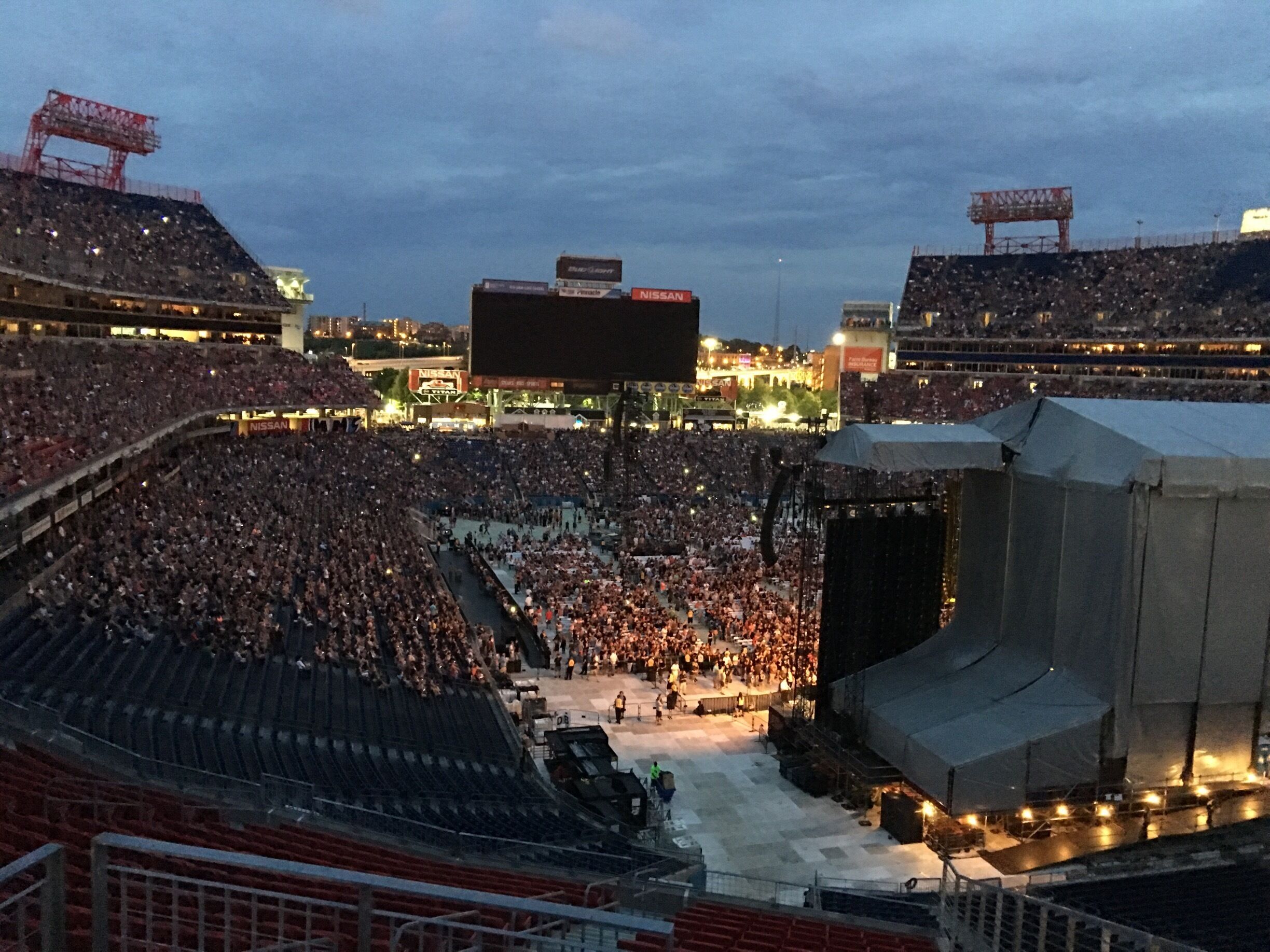 Part of my adventure is to watch the concert