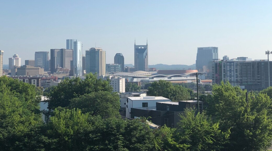 Great view of downtown Nashville.