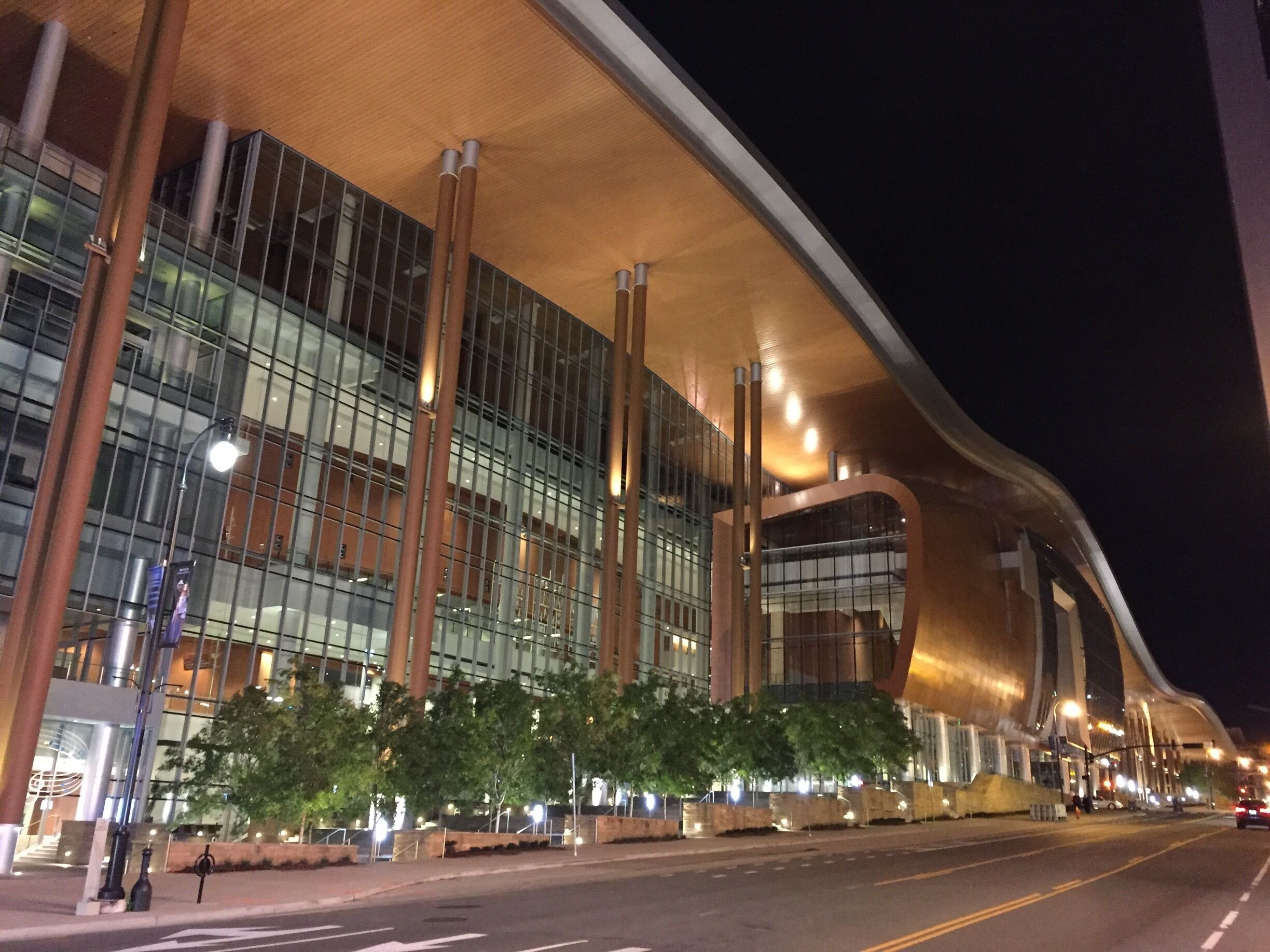 Baffled at the shear size and mass of this building. Right in the heart of downtown Nashville. 