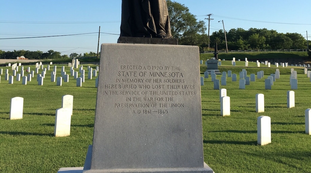 Wonderful National Cemetery in Nashville that was dedicated in 1867.