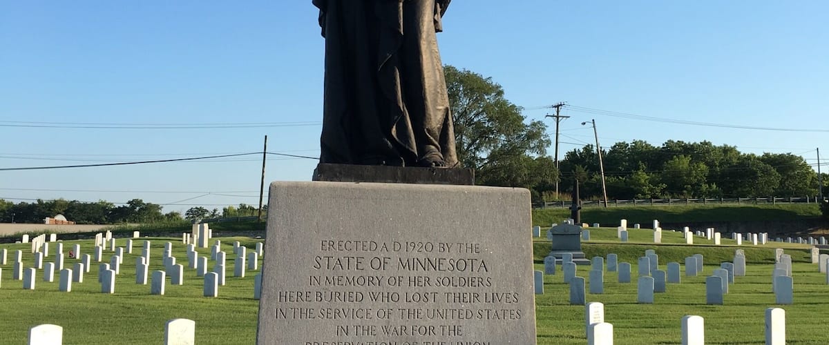 Wonderful National Cemetery in Nashville that was dedicated in 1867.