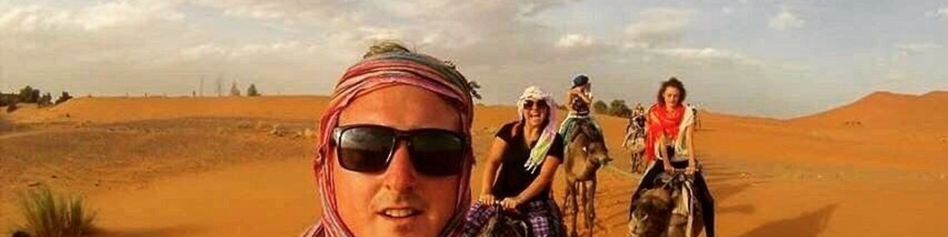 Make your New Years resolution to travel by camel in Morocco.