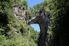 Natural Bridge Rock Formation National Park in the Blue Ridge Mountains of Rockbridge County, Virginia Limestone Bridge Gorge