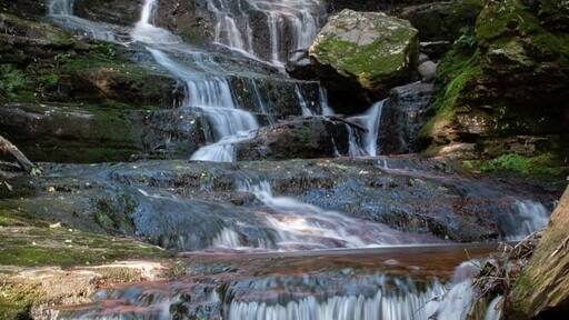 Found some waterfalls at Prompton state park.