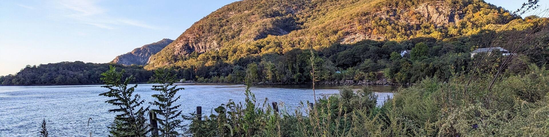 Overview of Cold Spring and Hudson Highlands State Park in Fall, New York - October 2024