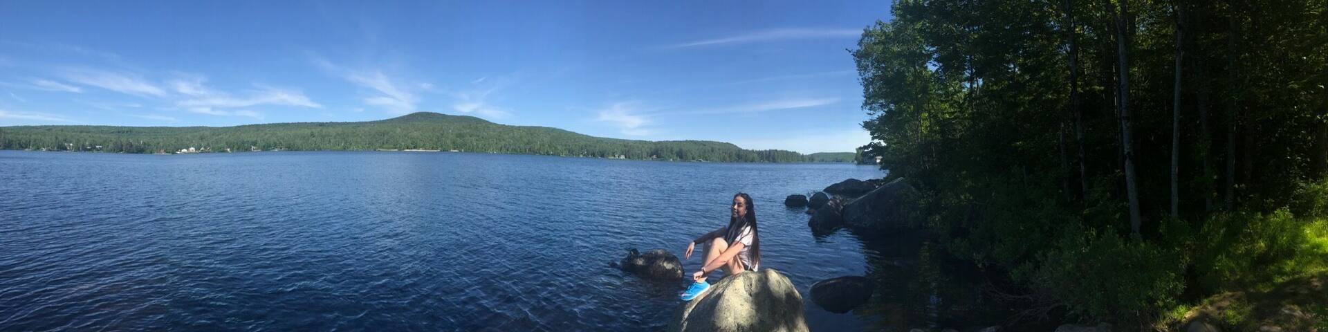 🏕•n a t u r e•
#campingdays #stateparkvermont #lakegroton #grotonstateforest #campsite #discoveryplace #sunnyday #perfectlyclear #nofilter #wanderlust #naturelovers #myview #exploration
