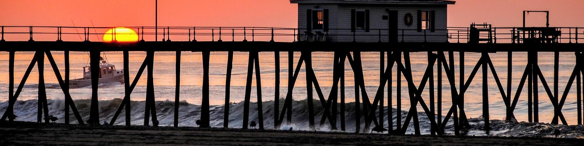 Early summer sunrise.