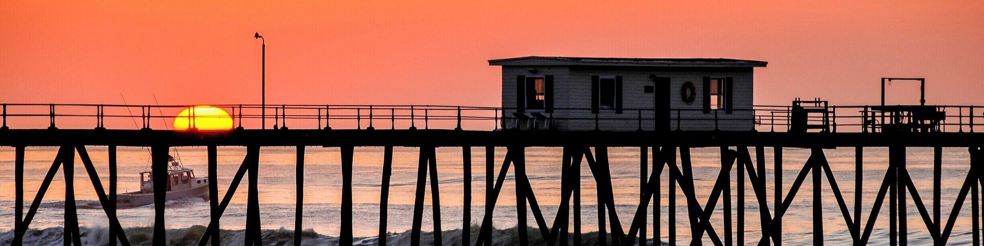 Early summer sunrise.