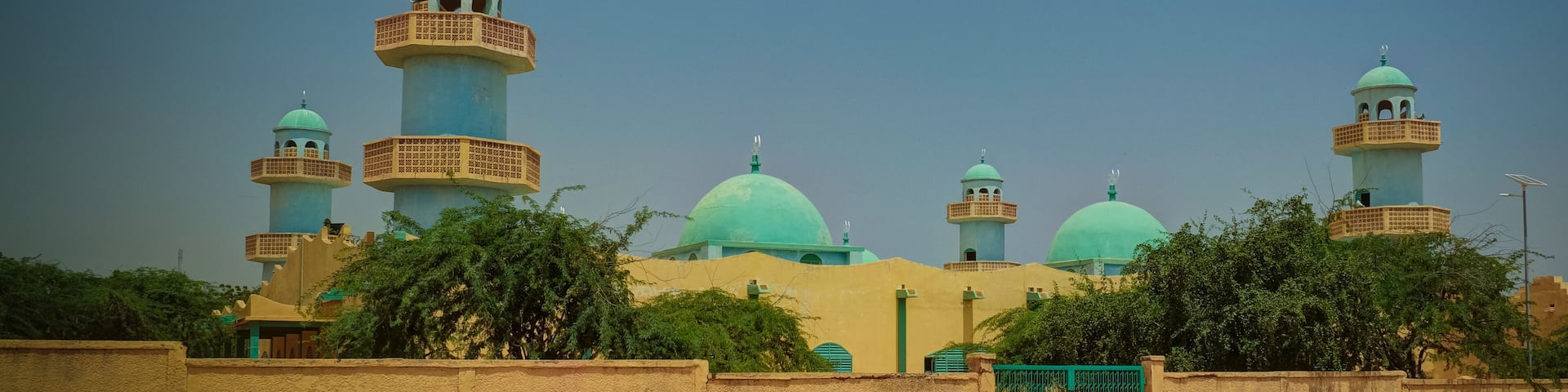 Exterior view to Grand mosque of Zinder in Niger