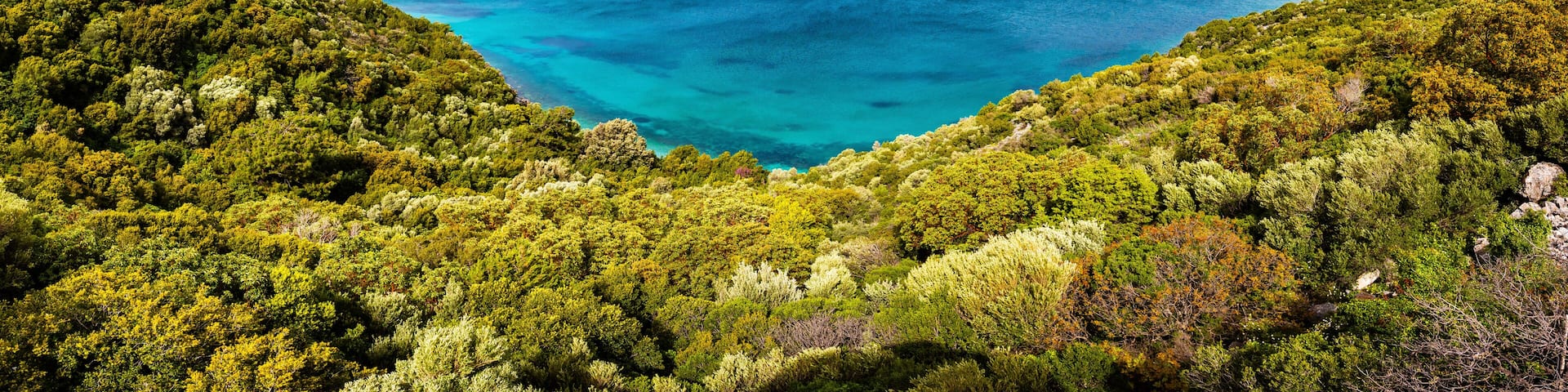 Dilek Peninsula National Park in Kusadasi Town of Turkey.