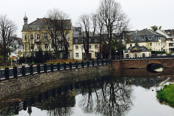 Beautiful view at the end of Poppelsdorfer Allee.