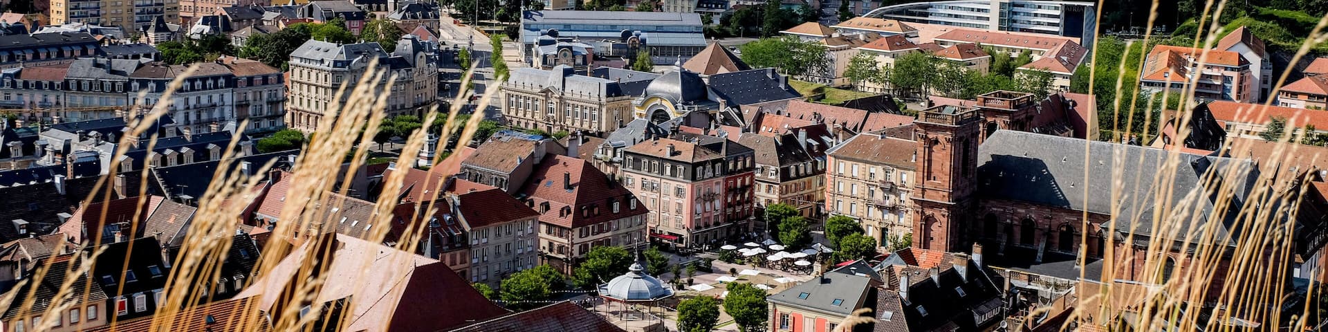 Once you've admired the famous Lion of Belfort, you can walk up the Citadel where you are granted with amazing views of the city, as well as a very good view of the walls of the citadel's fortifications.
