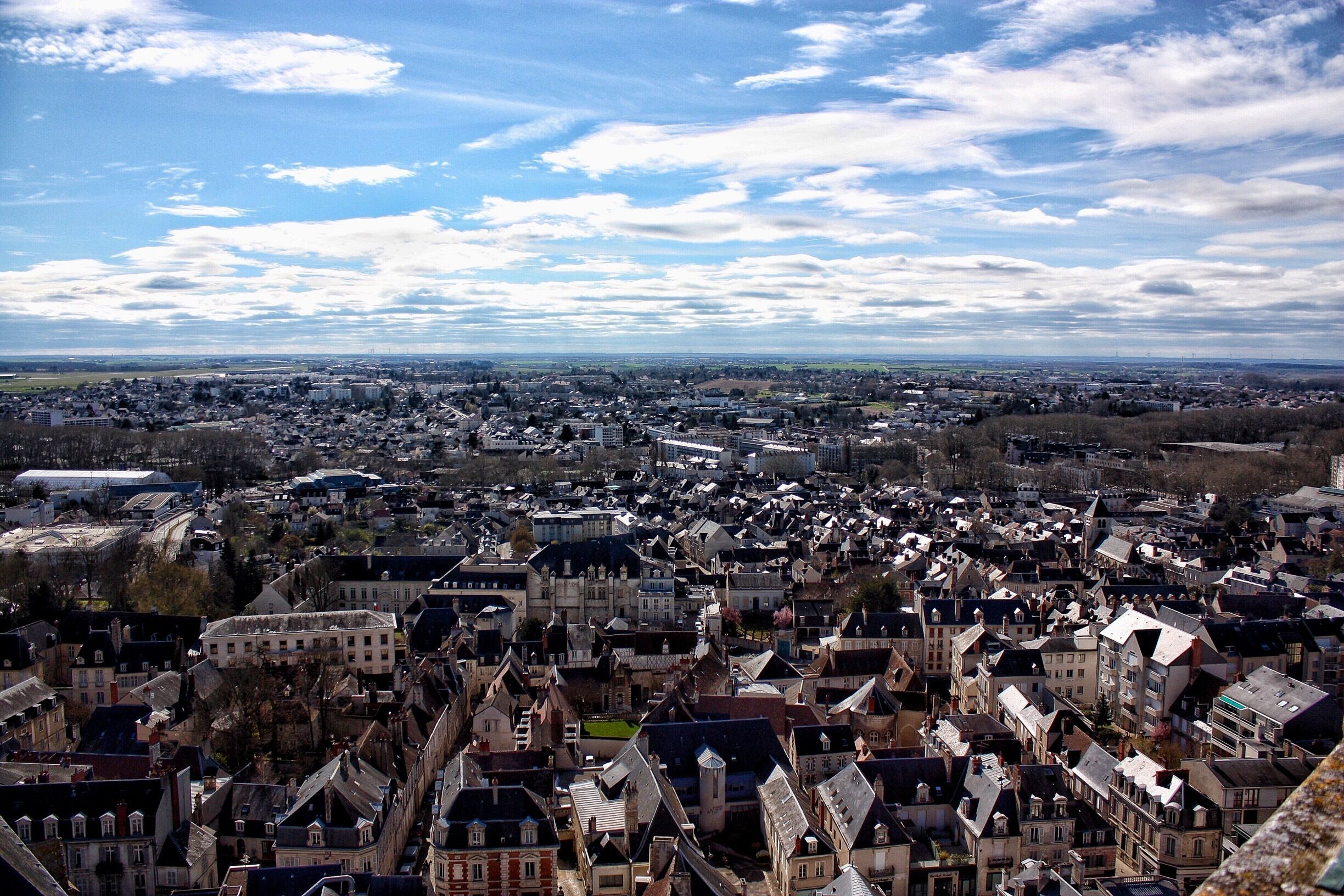 View from the terrace. 