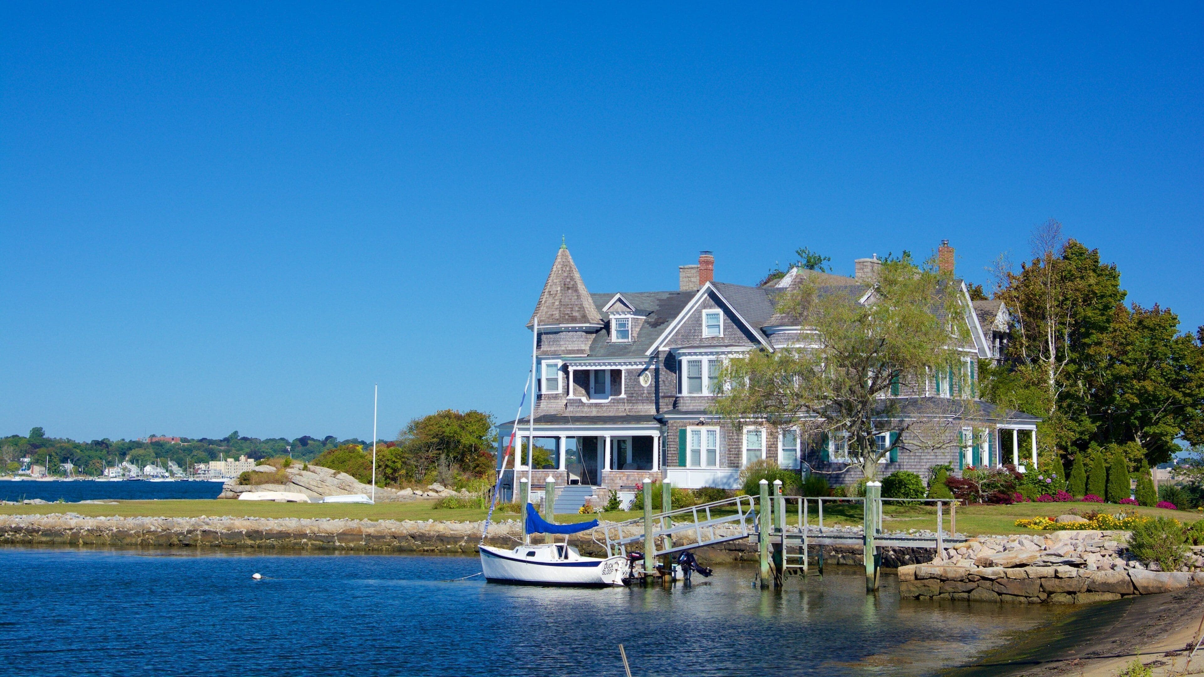 Groton featuring a house