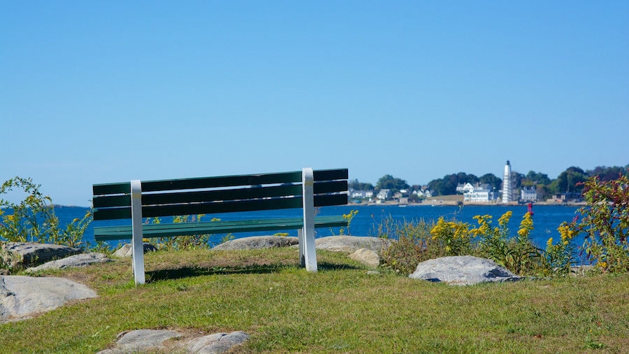 Groton showing a park and general coastal views