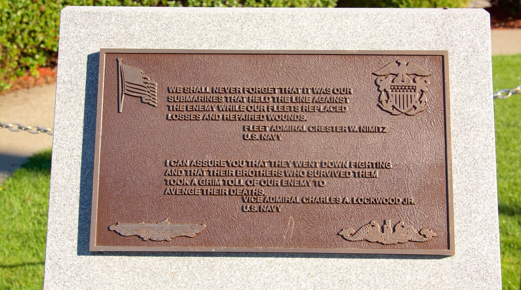 Groton showing signage