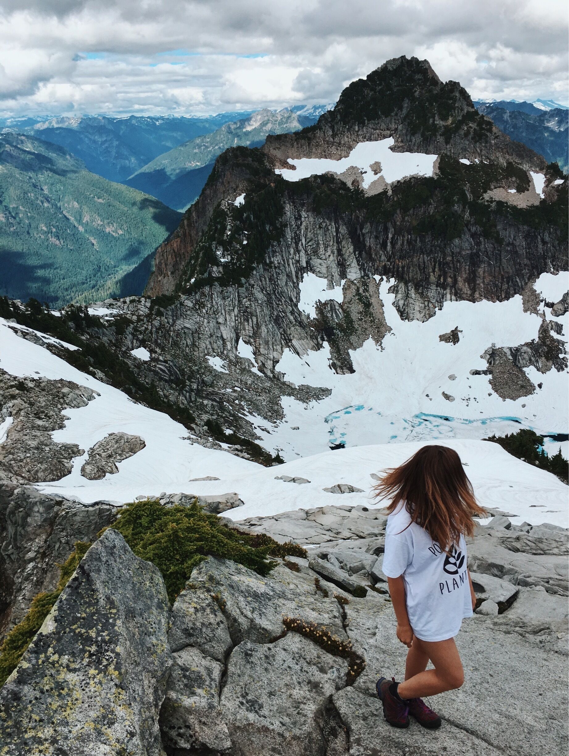 One of the steepest hikes I've ever done but the view was certainly worth the struggle. #takeahike
