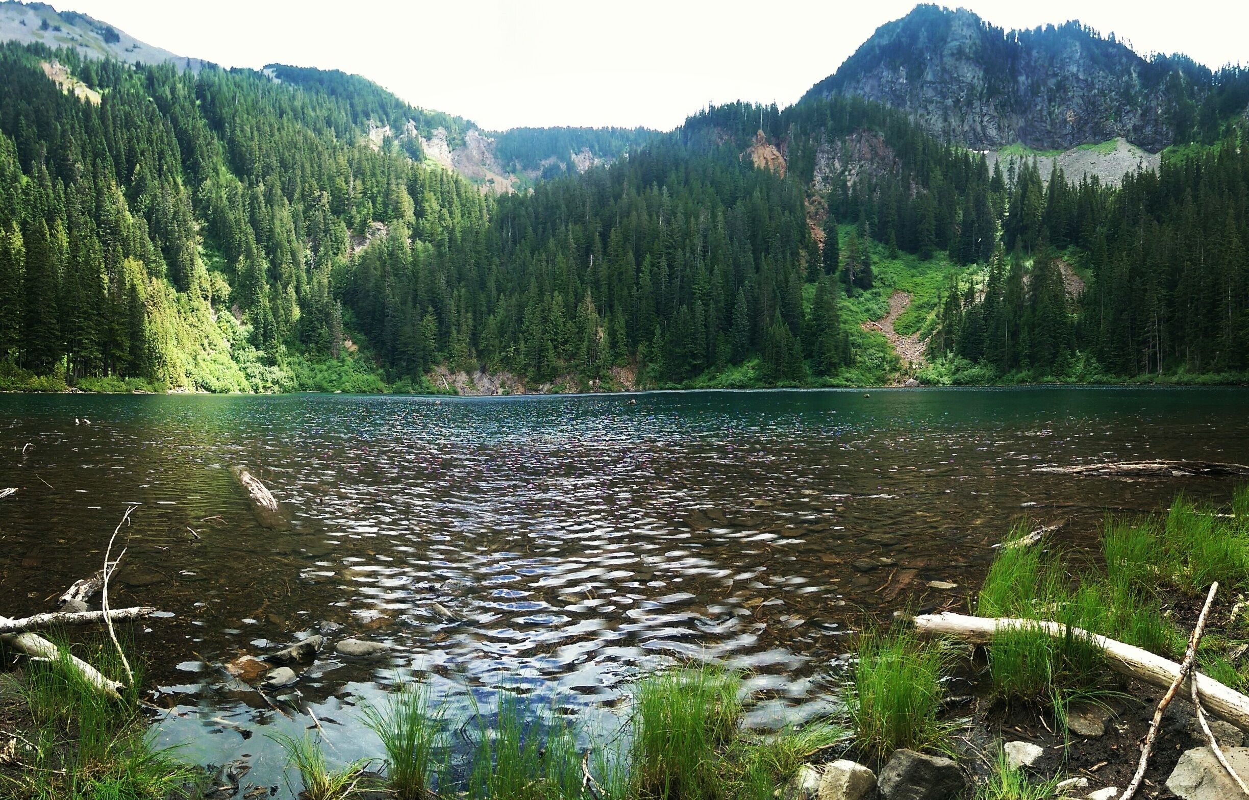 Nice trail and lake at the end. 7.5 miles roundtrip. Be ready for bugs on the way though when the weather is warm. #LifeAtExpedia 