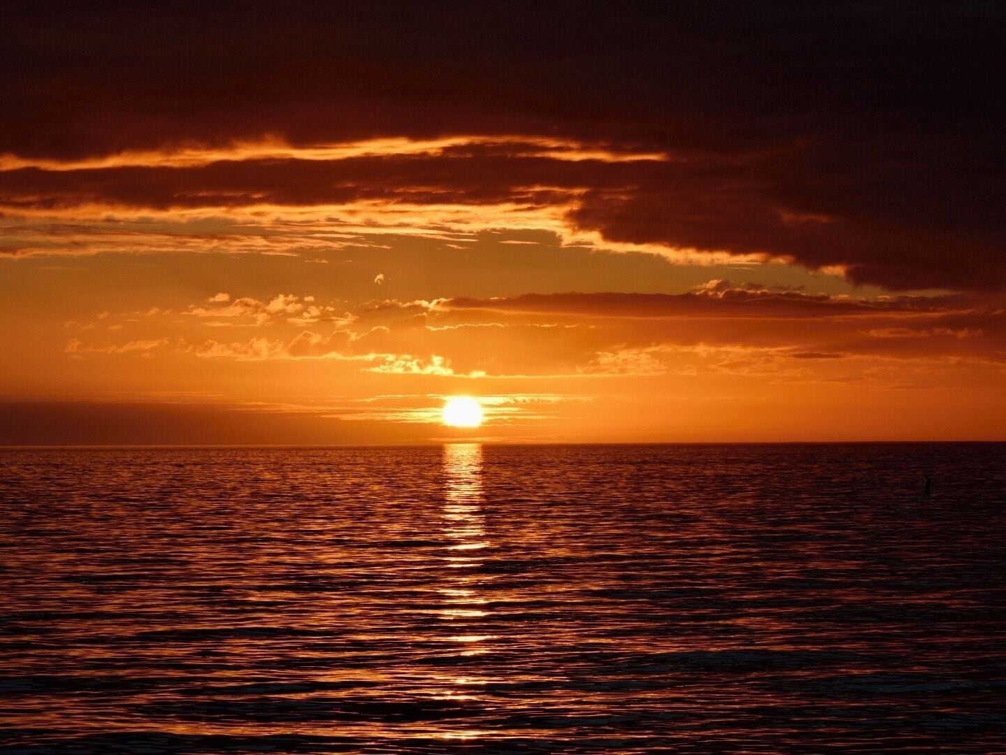 Peaceful ending to a great day...