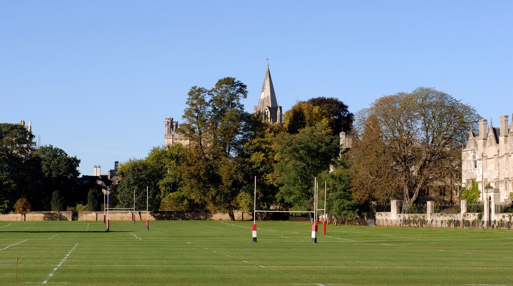 Rugby Goasl and part of College