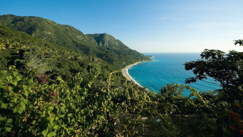 Barahona qui includes vues littorales, panoramas et montagnes