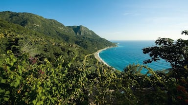 Barahona showing general coastal views, landscape views and mountains