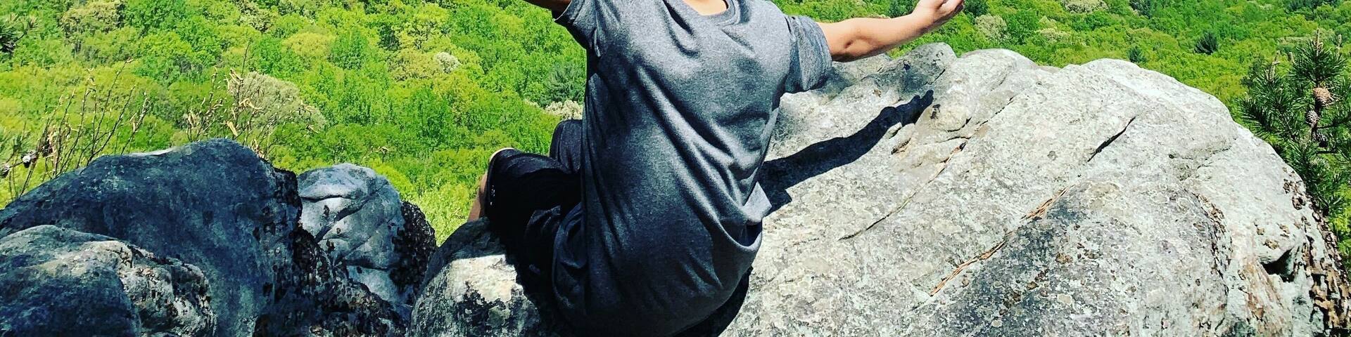 You can view rows upon rows of mountains as the clouds shadows dance over the forest. #adventure