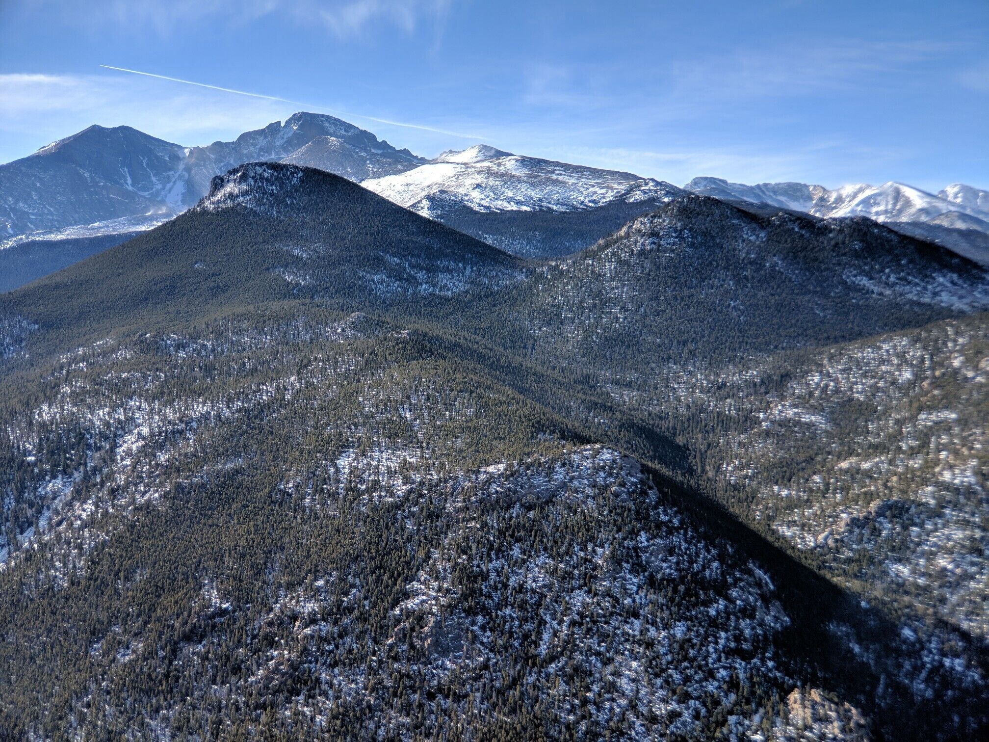 Wonderful 360 view at the top! Great hike in the winter.