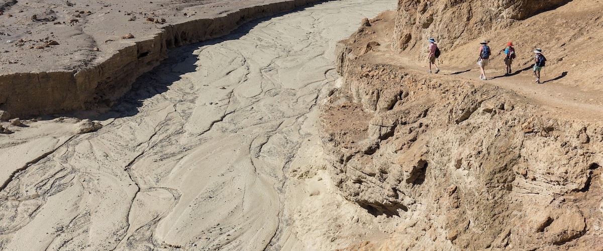 The Golden Canyon to Gower Gluch trail is a beautiful little hike a short drive from Furnace Creek. Bring water!
#lifeatexpedia